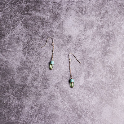 Pills Long Chain Earrings