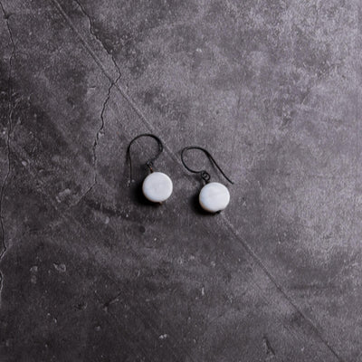 Pills Earrings White