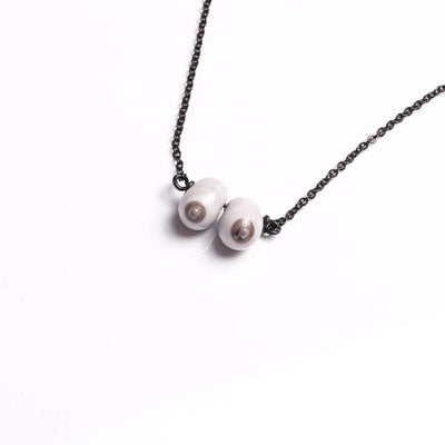 Retro Boobies Pendant Necklace