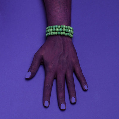 Centouno 60's Green Spiral Bracelet Bracelets by Cosima Montavoci - Sunset Yogurt