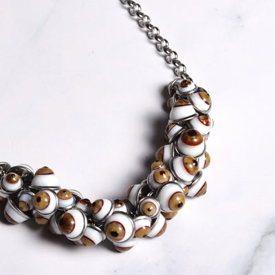 Thousand Eyes Statement Necklace