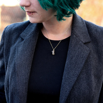 Gold Member Pendant Necklace