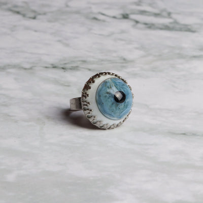 Adorned Eye Ring large