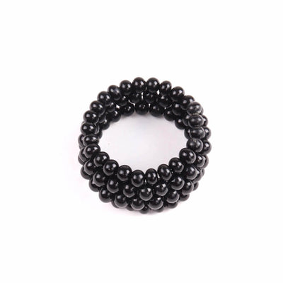 Centouno Black Spiral Bracelet