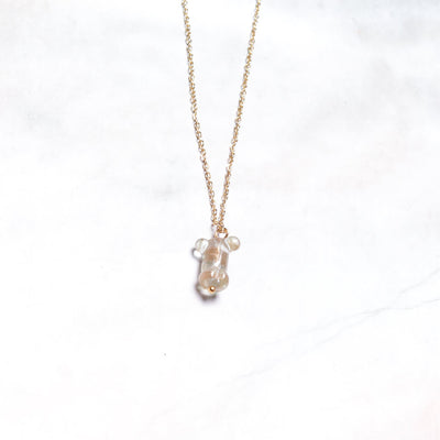 Gold Member Pendant Necklace
