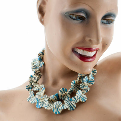 Margherita Ivory Necklace Necklace by Cosima Montavoci - Sunset Yogurt