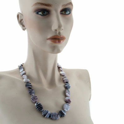Ottavia Porcelain Necklace Necklace by Cosima Montavoci - Sunset Yogurt