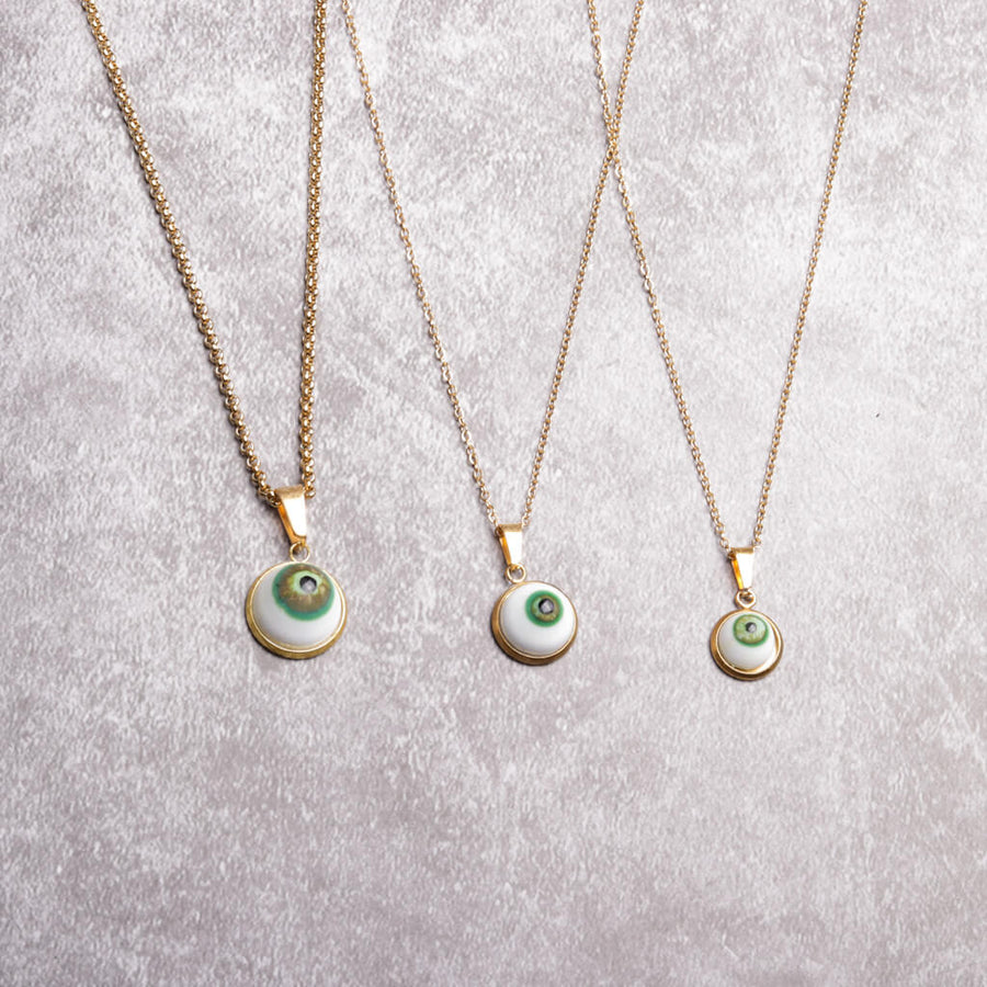 Eye Pendant Necklace Small
