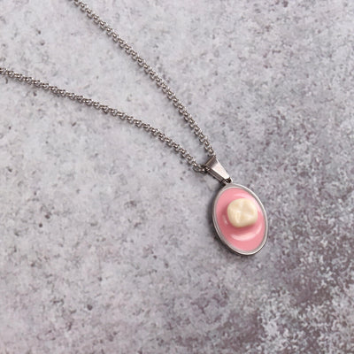 Meaty Cameo Necklace