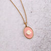 Meaty Bling Cameo Necklace Single