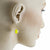 Biglia Yellow Short Earrings