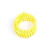 Centouno Yellow Spiral Bracelet