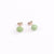 Centouno 60's Green Stud Earrings
